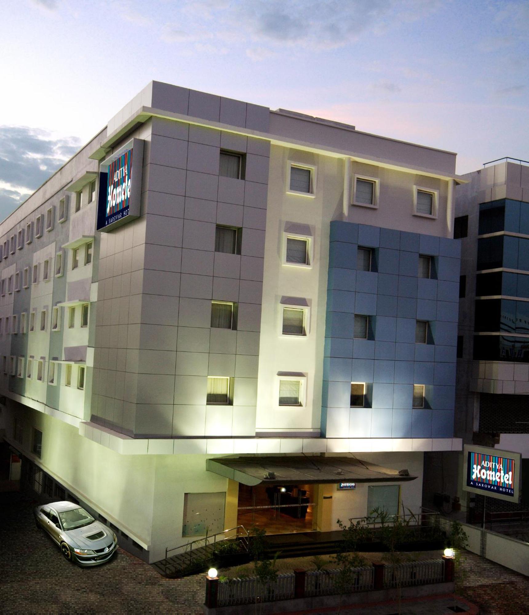Aditya Hometel Hyderabad Bagian luar foto
